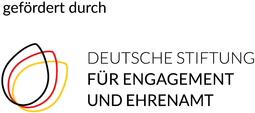 Die Deutsche Stiftung für Engagement und Ehrenamt fördert diesen Kurs zum Thema Filmproduktion.